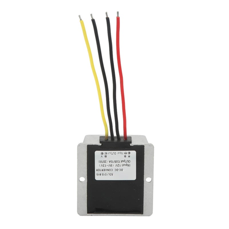 DC to DC Step Up Module Waterproof Aluminum Shell Boost Voltage Converter Module 12V 9‑13V to 13.8V 15A - Image 2
