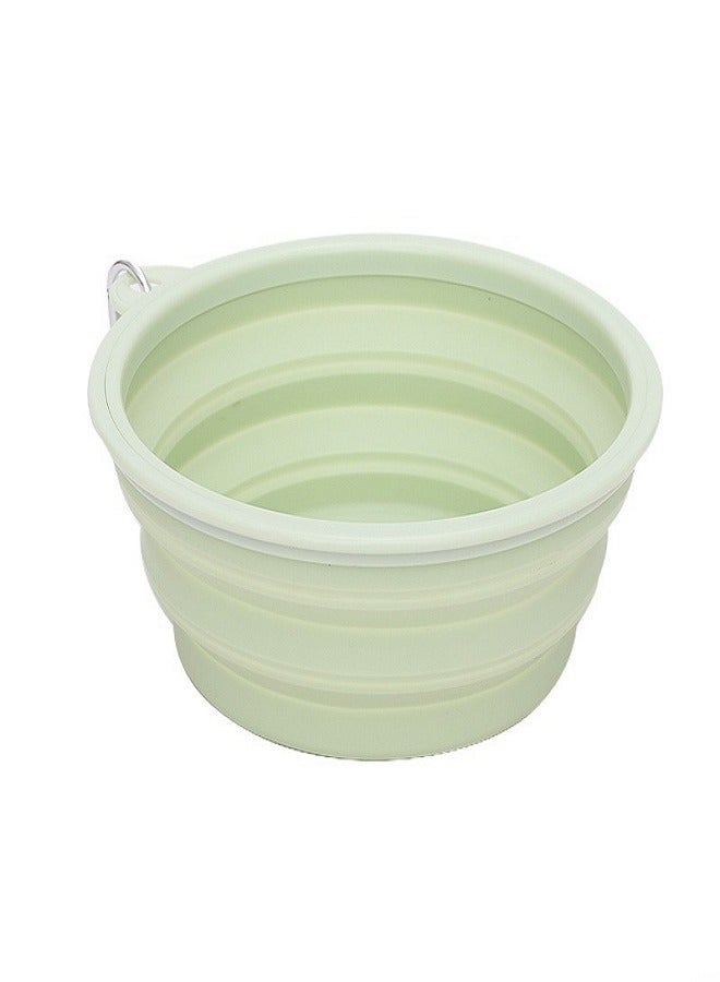Pet silicone foldable bowl for travel and portable - Image 1