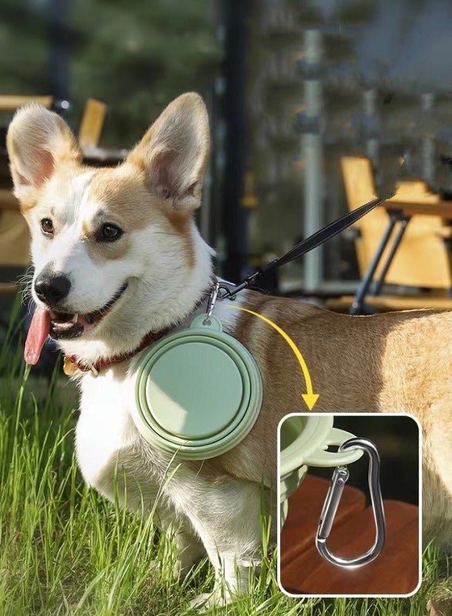 Pet silicone foldable bowl for travel and portable - Image 4