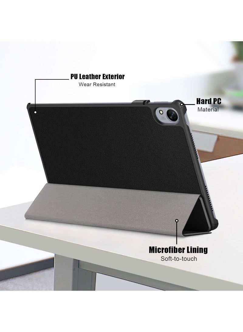 عام غلاف متوافق مع Huawei MatePad 11.5S 11.5 إنش 2025، غطاء واقي ثلاثي الطي، مقاوم للخدوش والاحتكاك، دعم مريح - Image 4