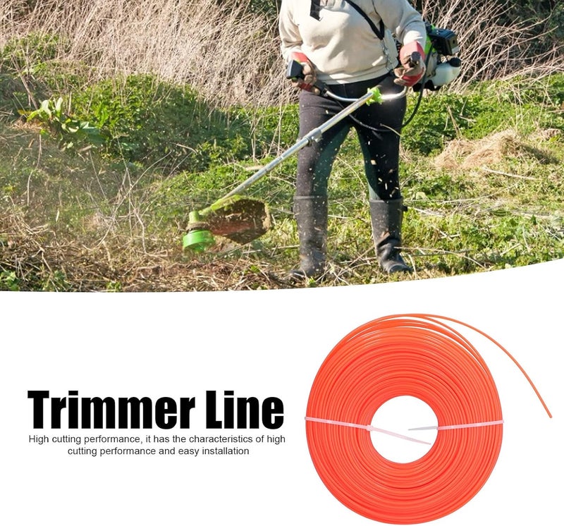 klarako Grass Trimmer Line, Trimmer Line Easy Installation 0.09in Line Width Professional for Most Trimmers for Lawn Garden Pruning Trimming - Image 5