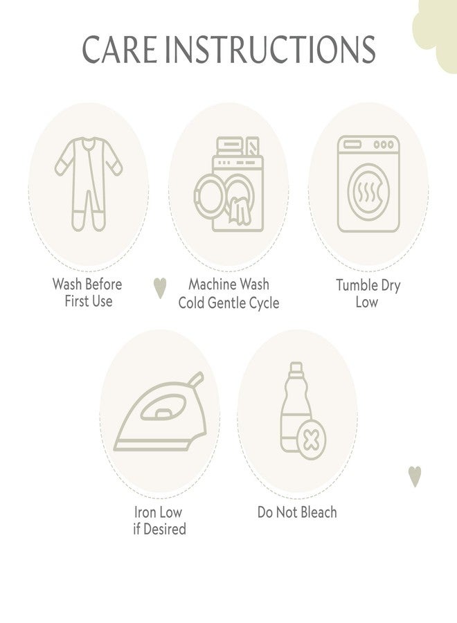 Bamboo Little Ultra-Soft Convertible Baby Romper - Gender Neutral Infant Clothes with 2-Way Zipper, Footless Sleepwear, Cozy Unisex outfit - Image 4