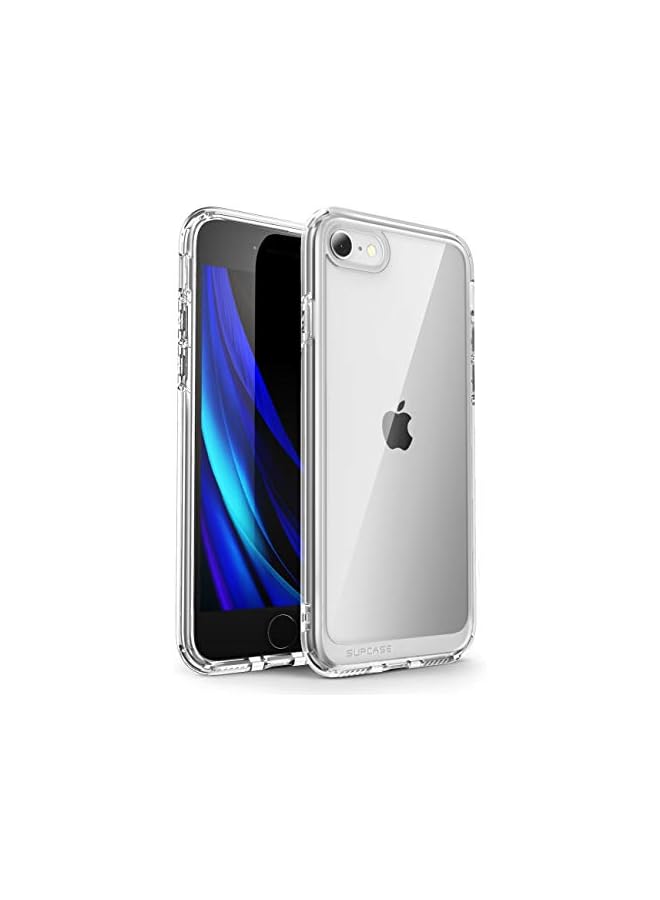 SUPCASE [Unicorn Beetle Style Series] Case Designed For iPhone SE (2022) / iPhone SE (2020) / iPhone 7/ iPhone 8, Premium Hybrid Protective Clear Bumper Case - Clear - Image 1