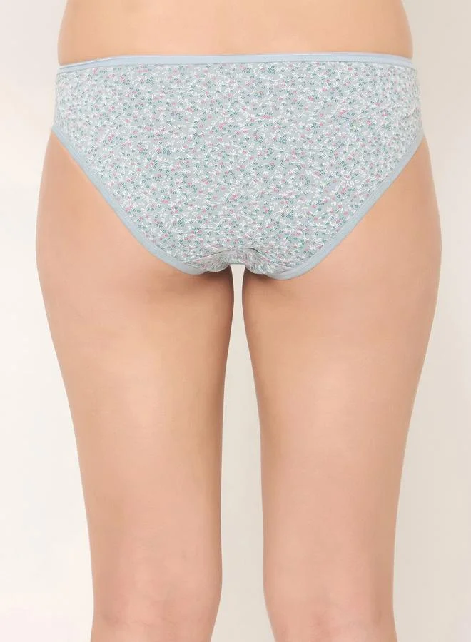Clovia Clovia Set of 3 - Low Rise Floral Print Bikini Panties