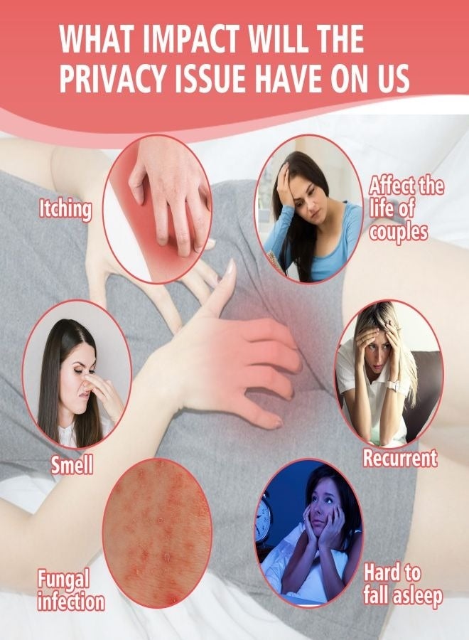 SOUTH MOON Female Private Parts Antipruritic Cream Ointment to Remove Itching Peculiar Smell Dermatitis - Image 2