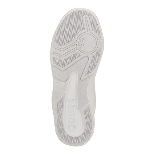 Guess Women's RUBINN Sneaker, White/Brown 141, 5 - Image 4