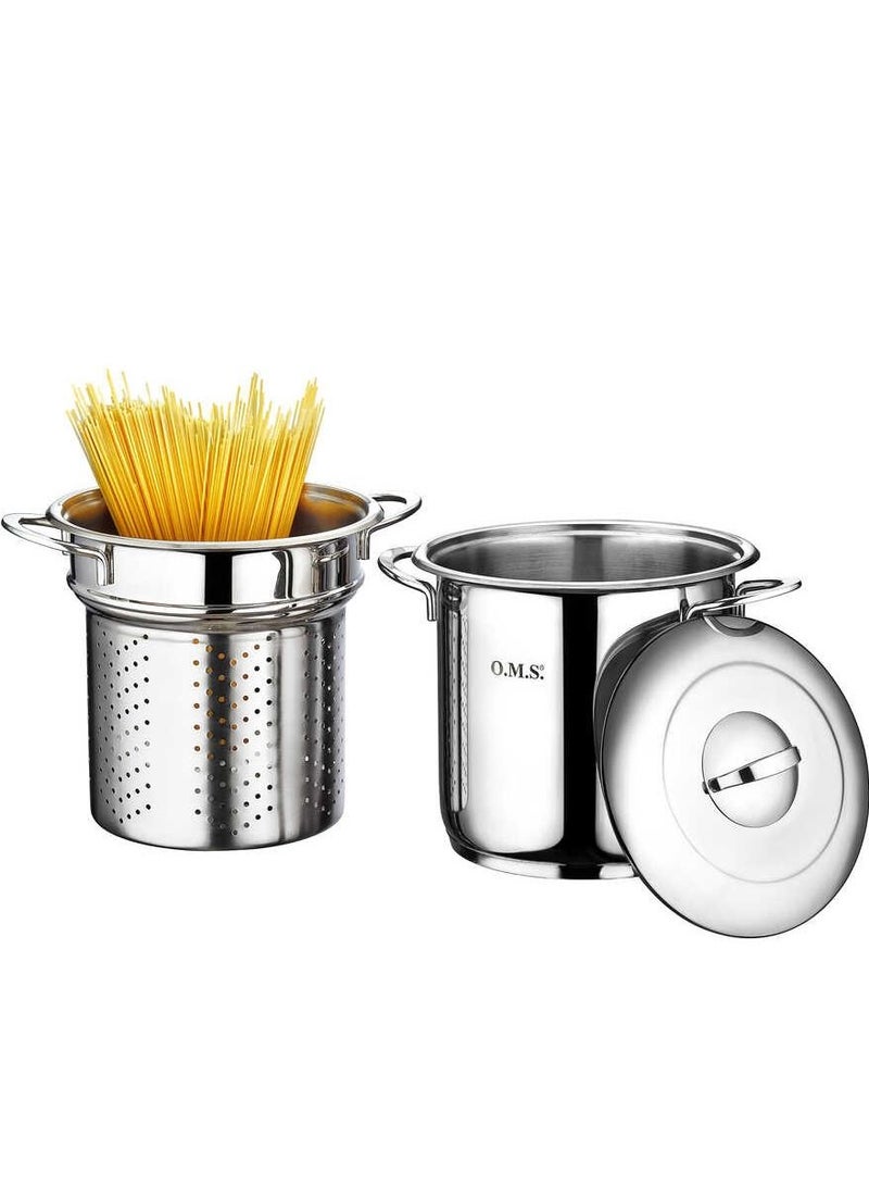او ام اس طنجرة تحضير السباغيتي مصنوعة من ستانلس ستيل صناعة تركيه - Image 1