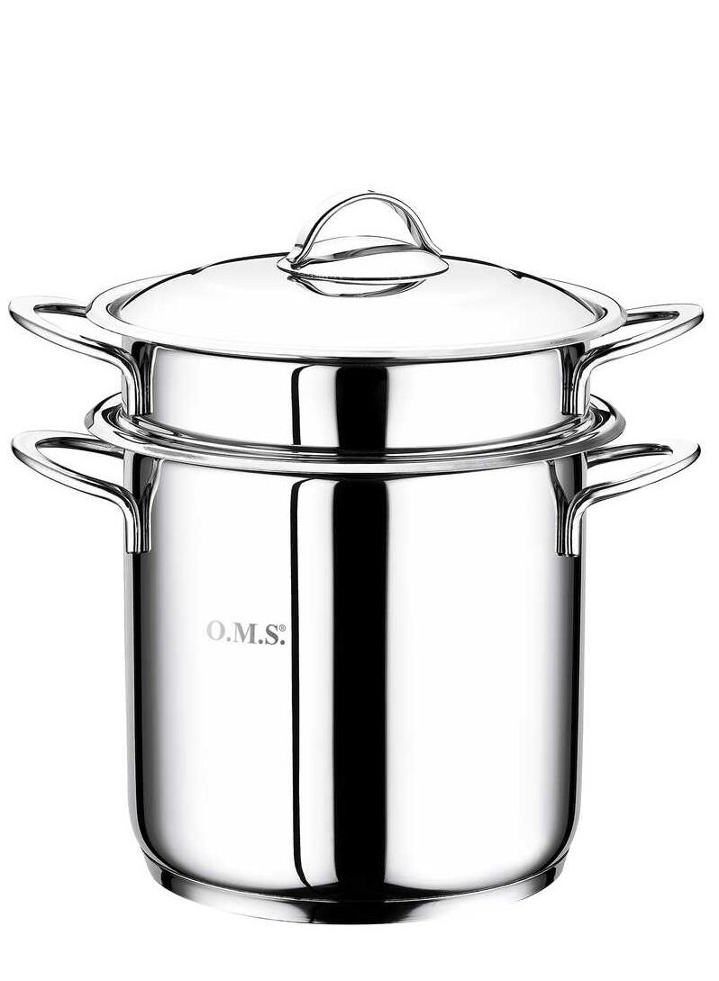 او ام اس طنجرة تحضير السباغيتي مصنوعة من ستانلس ستيل صناعة تركيه - Image 2