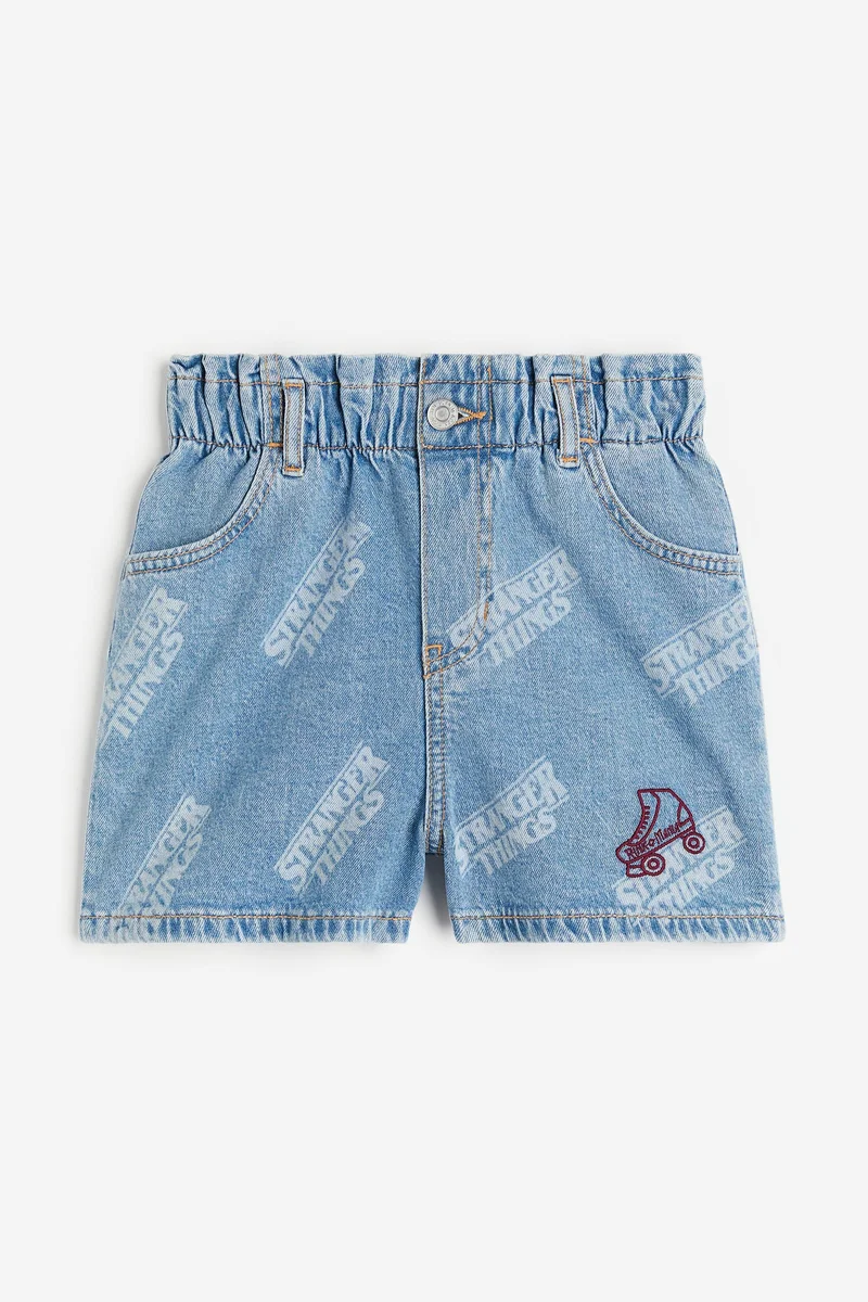 H&M Kids Paper Bag Denim Shorts