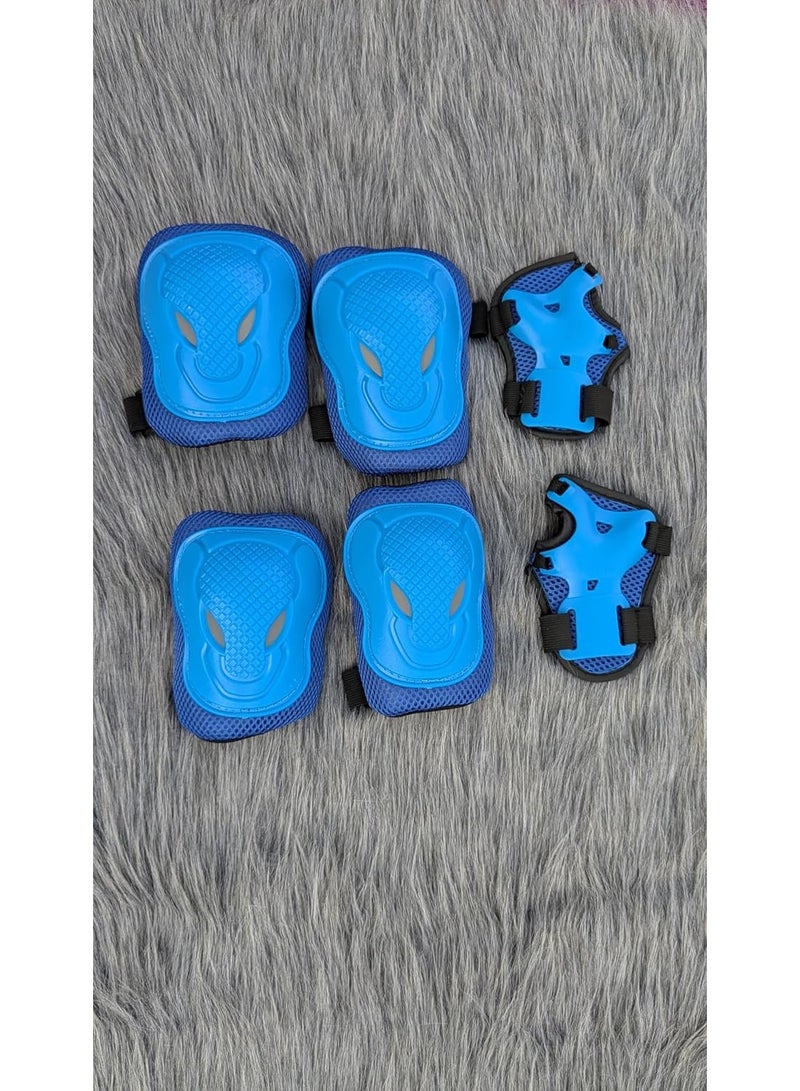 معدات حماية للأطفال – واقيات ركبة وكوع ومعصم | 6 قطع مبطنة عالية الجودة - Image 3