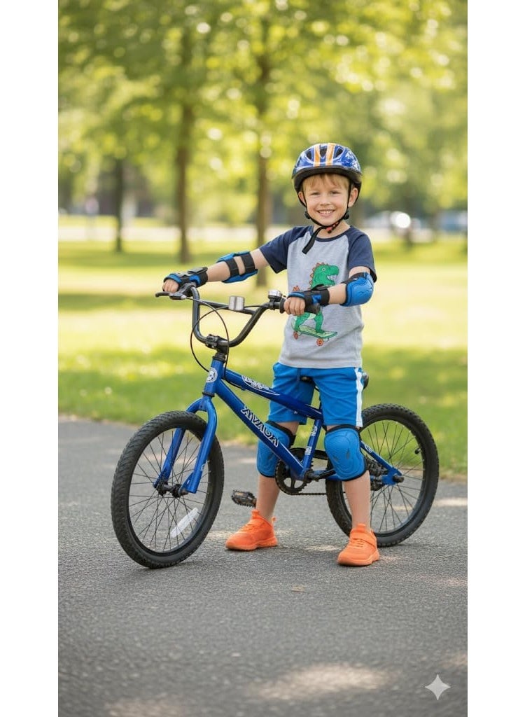 معدات حماية للأطفال – واقيات ركبة وكوع ومعصم | 6 قطع مبطنة عالية الجودة - Image 4