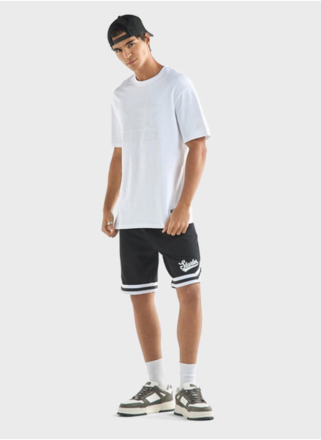 FAV Print Crew Neck T-Shirt  - Image 4