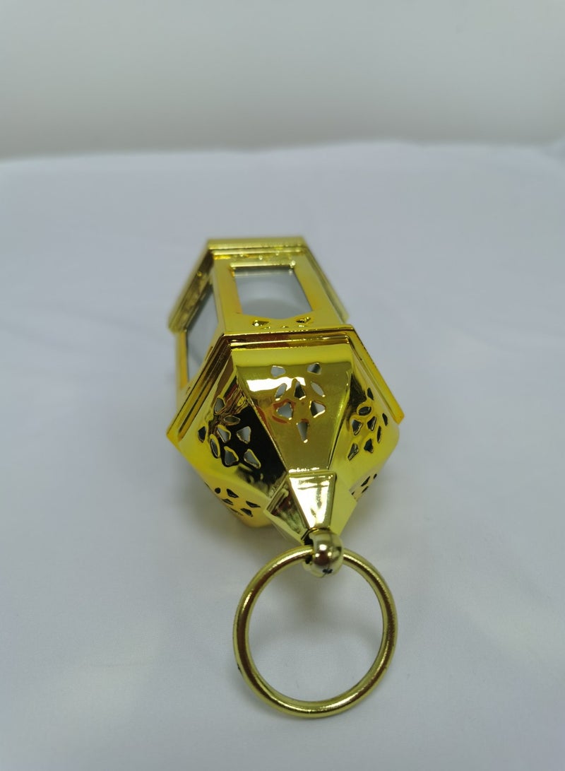 هلالفل زينة فانوس هلال - عبوة من ١٢ قطعة | ديكور منزلي | لإضاءة داخلية لغرف النوم والمعيشة | قطعة ديكور لرمضان والعيد والمناسبات الأخرى | بطابع إسلامي - Image 4