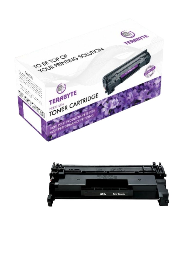 Terabyte 59A Toner Cartridge with Chip Compatible with LaserJet Pro MFP M428 M428dw M428fdn M428fdw M404 M404n M404dn M404dw Printers  - Image 1