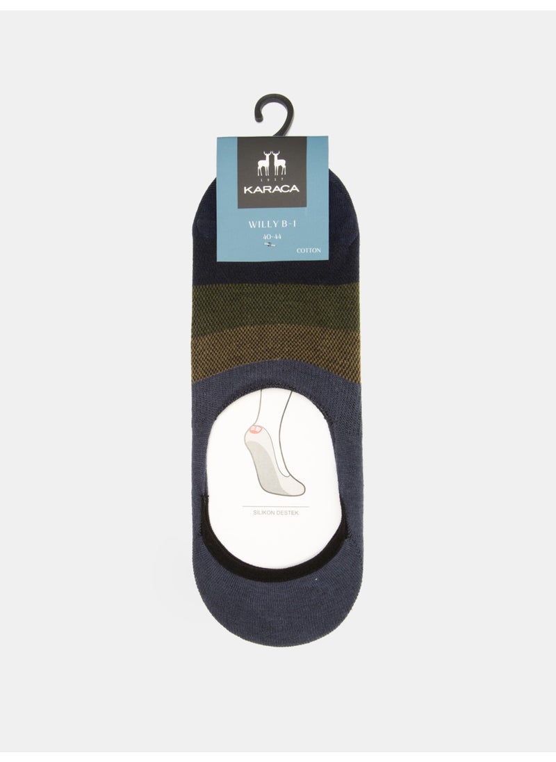Karaca Men's Ballerina Socks-Indigo  - Image 2