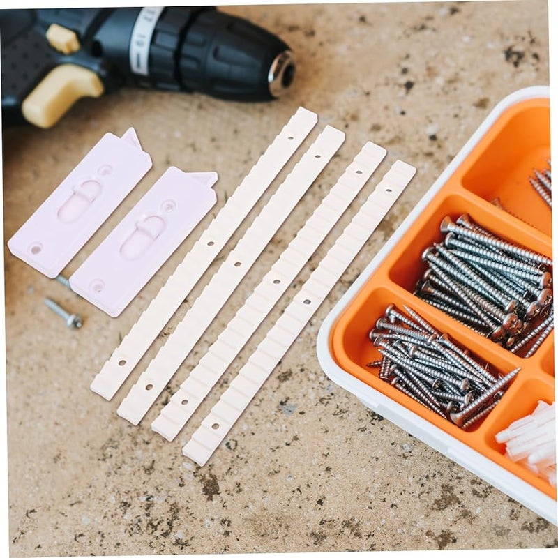 Tehaux 2 Pack White Plastic Spring Loaded Window Tilt Latch Lock Replacement - Image 5