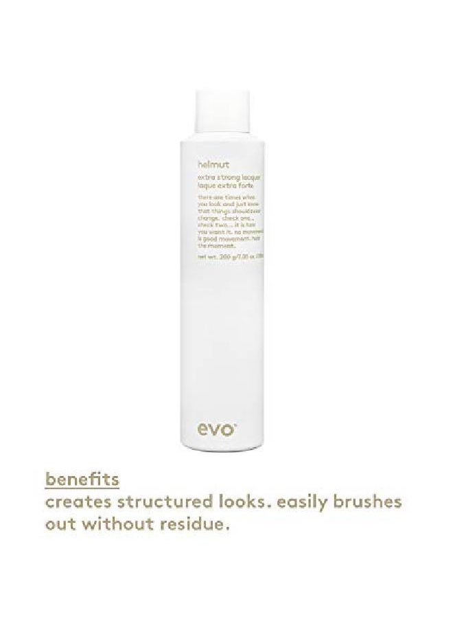 EVO Helmut Extra Strong Lacquer 200G / 6.7Oz  - Image 4