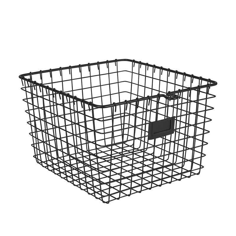 Spectrum Diversified 47977 Storage Basket Medium Satin Nickel