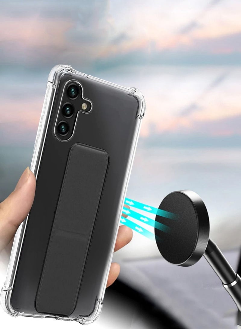 Techie غلاف يدوي مع حامل مغناطيسي لحماية الصدمات مع أكياس هوائية لجهاز سامسونج جالاكسي A14 5G - Image 4