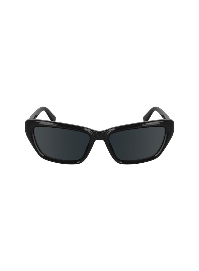 Calvin Klein Jeans FULL RIM BIO INJ-G820 INJECTED CALVIN KLEIN JEANS SUN CKJ24623S 5517 (001) BLACK  - Image 2