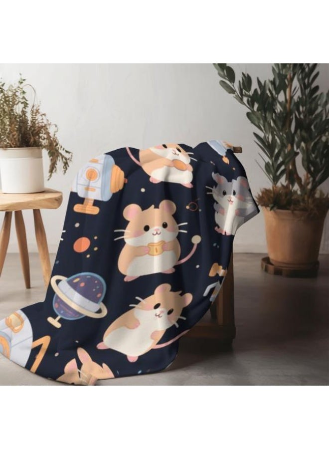 عام بطانية رقيقة من الفانيلا الكرتونية للأطفال والرضع (دافئة ومريحة، ومناسبة للنوم والألعاب) 70 سم * 100 سم - Image 5