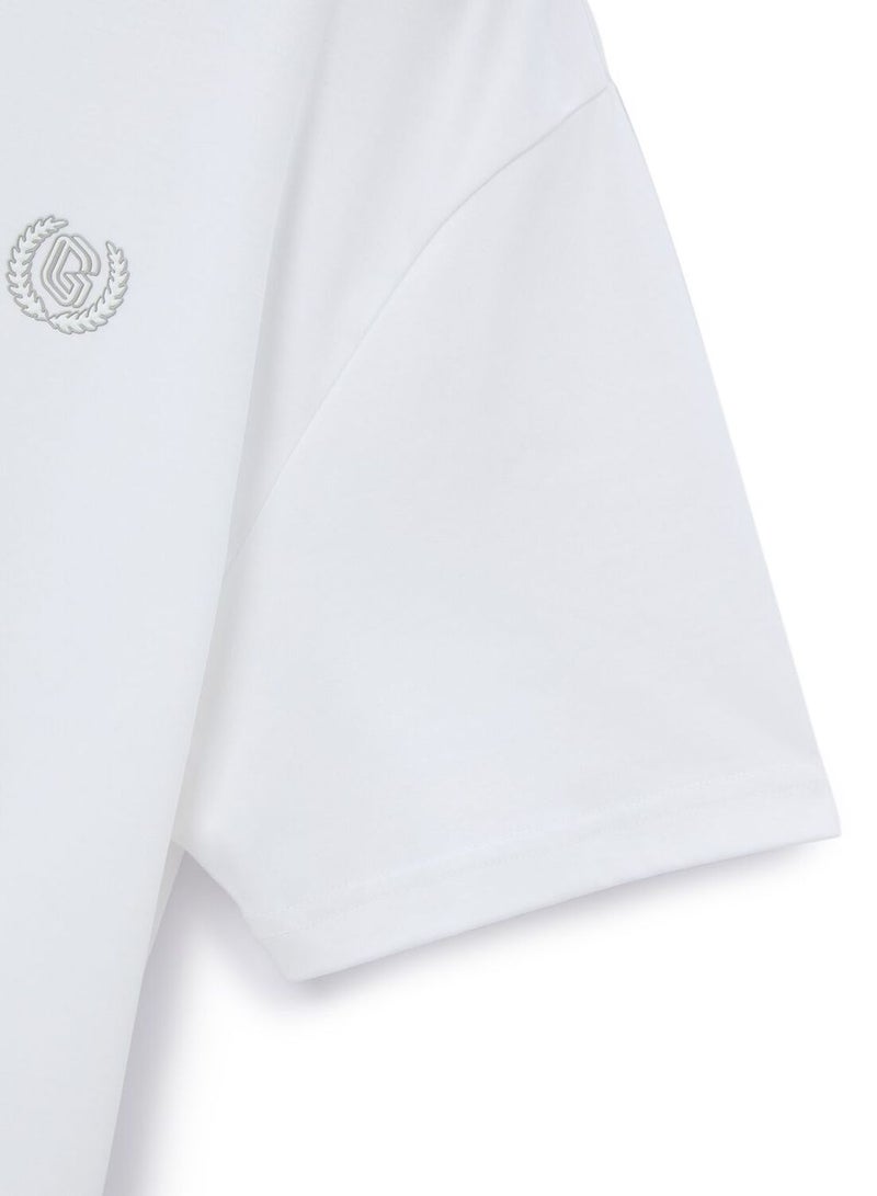 GIORDANO Men’s Cotton Interlock Liquid Touch Slim Fit Tee - Image 5