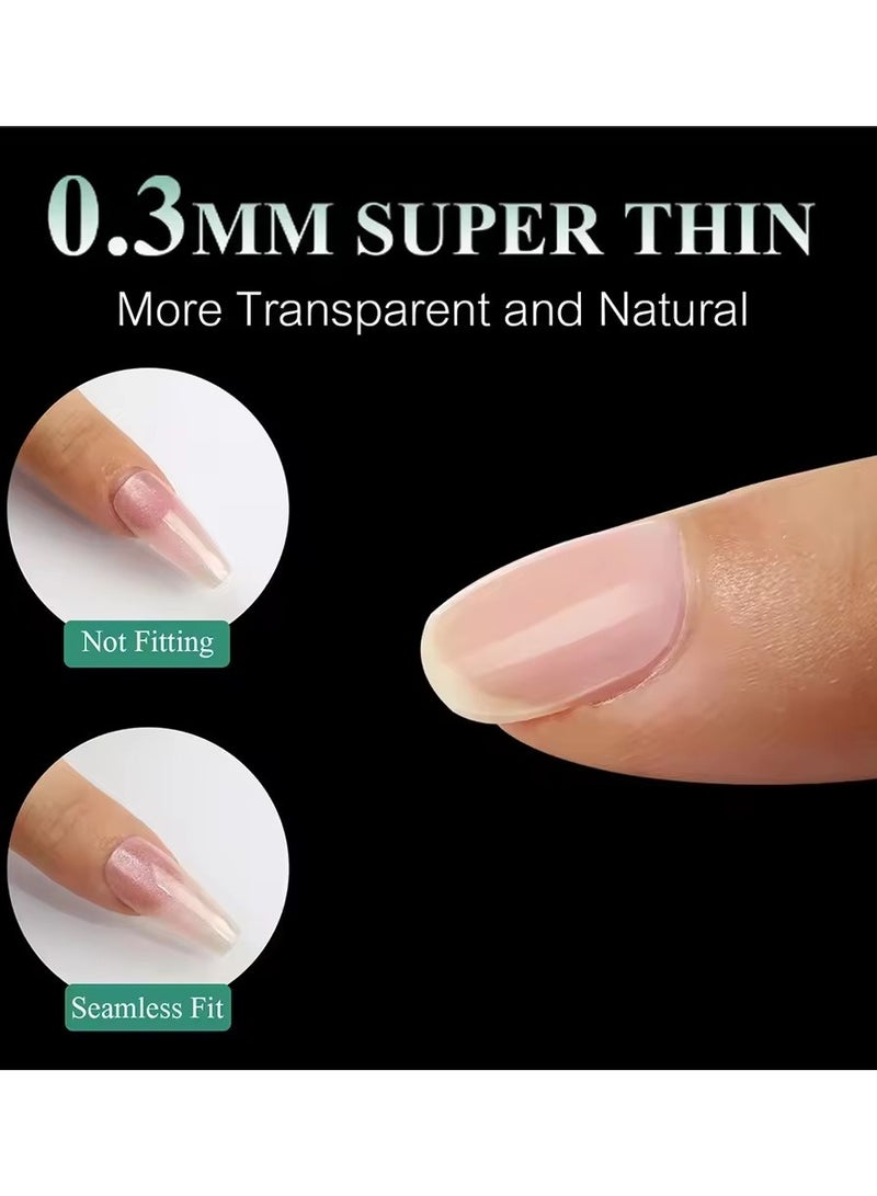 Goolsky 480 قطعة ملصقات أظافر جلي مائية ذات وجهين لاصقة ذاتيًا - Image 3