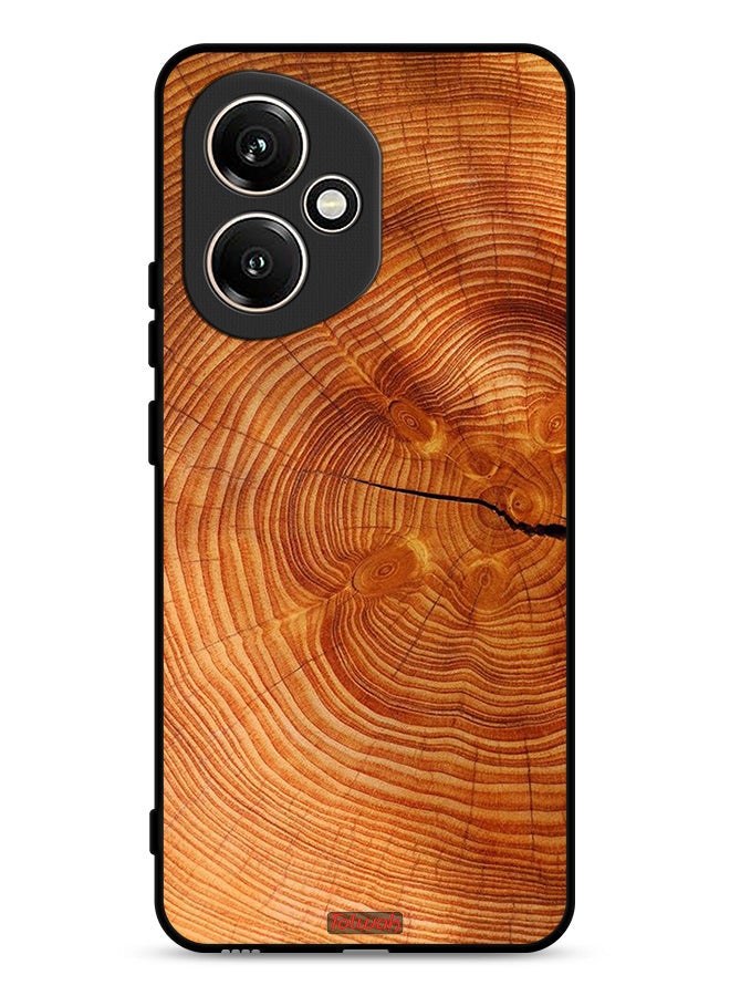 Tolwak Honor 400 Protective Case Cover Crack Wood - Image 1