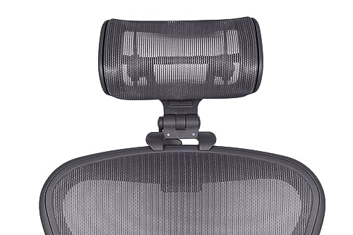 Engineered Now The Original Headrest for The Herman Miller Aeron Chair (H4 for Remastered, Graphite) - Image 1