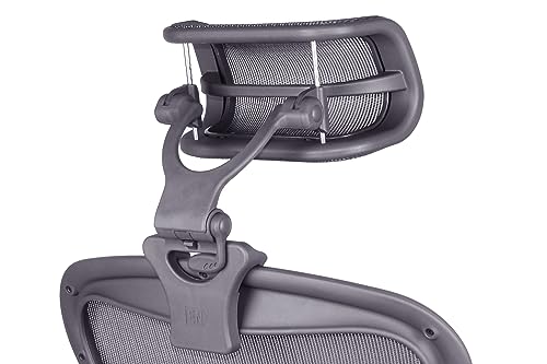 Engineered Now The Original Headrest for The Herman Miller Aeron Chair (H4 for Remastered, Graphite) - Image 5
