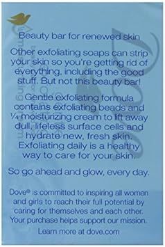 Dove Beauty Bar Gentle Exfoliating 4 oz 4 Bar by Dove - Image 3