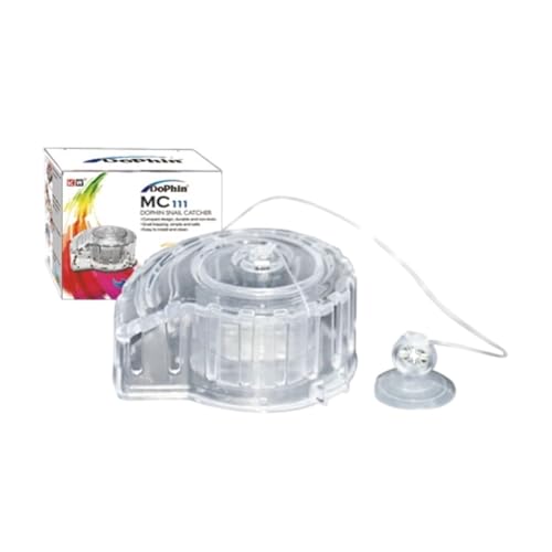 TUNAI Dophin MC111 Snail Catcher for Aquarium Fish Tank | Innovative Design | Capture and Remove Unwanted Snails | Ideal for Saltwater and Freshwater Aquariums | (Original from Store) - Image 1