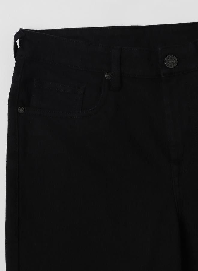 Dennis Lingo Solid Straight Leg Jeans - Image 3