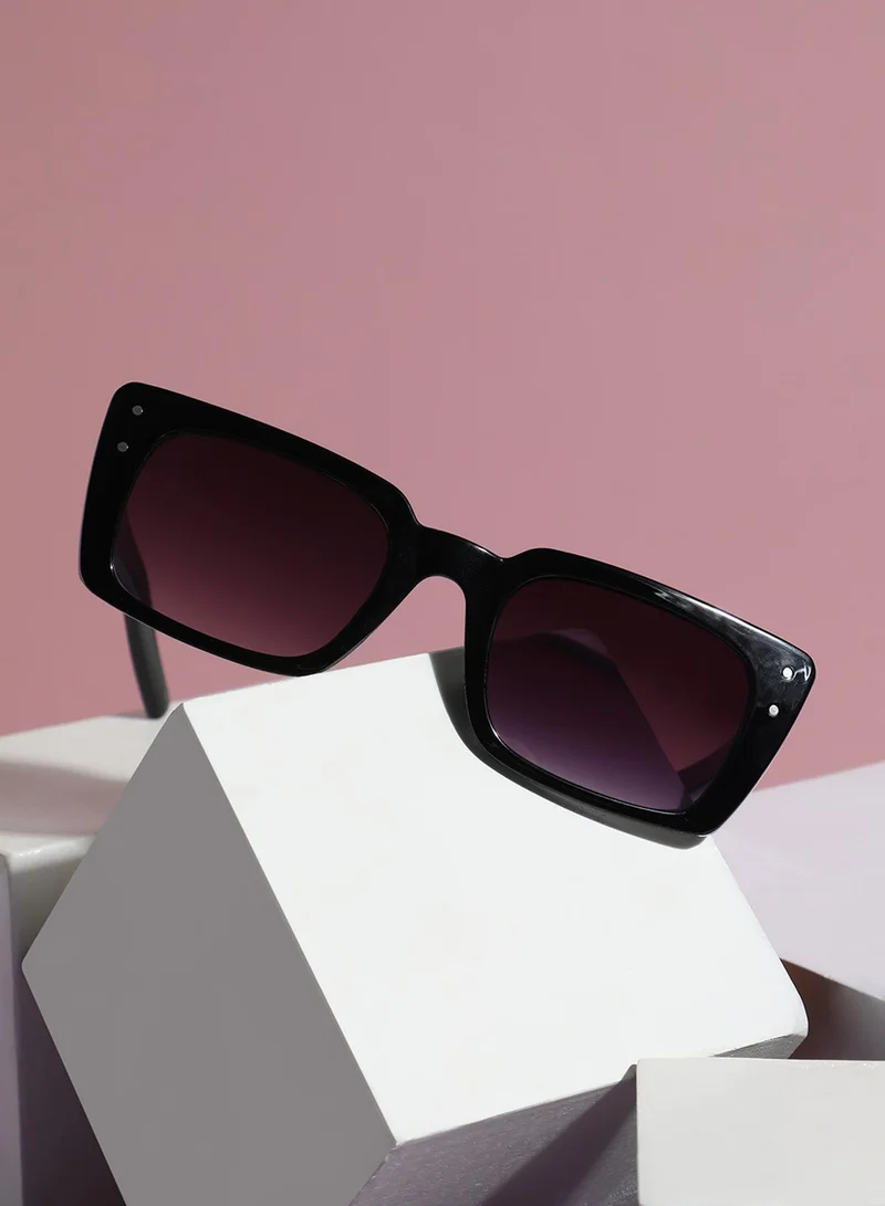 Haute Sauce Full Rim Rectangular Sunglass