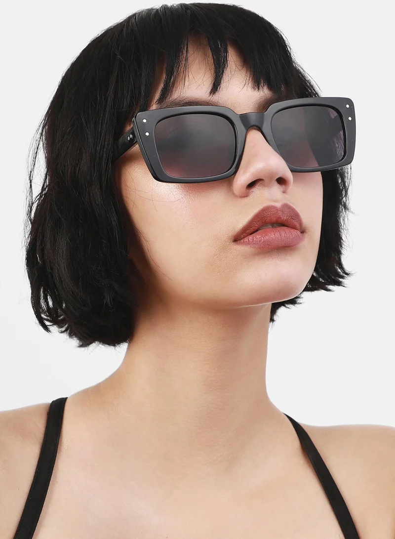 Haute Sauce Full Rim Rectangular Sunglass