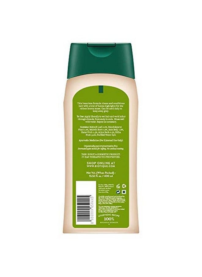 Biotique - Bio Henna Leaf Fresh Texture Shampoo & Conditioner 400 Ml - Image 1