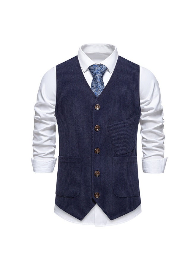 Shougu New Fashionable Casual Men's Suit Vest  - Image 1
