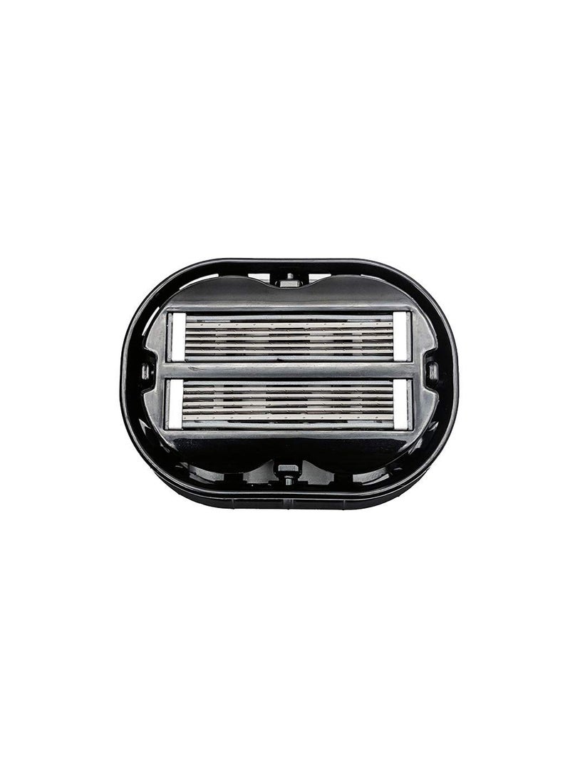 OmniShaver Classic Omnishaver  Black  The Fastest Way to Shave Head Legs Arms Body  An Alternative to Disposable Shaving Razors Self Cleans  Strops During Use with Durable Blade  Bald Head Shaver for Men 