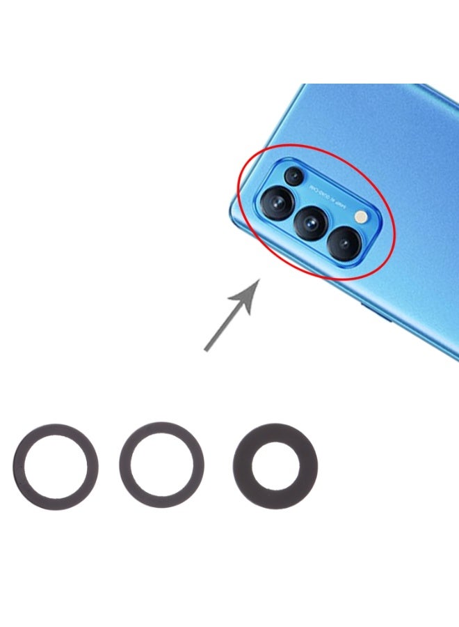 إيروريكس طقم استبدال عدسة الكاميرا الخلفية لهاتف اوبو رينو 5 برو 5G / رينو 6 برو 5G - Image 4