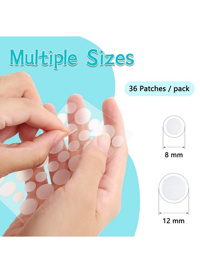 PICcircuit 180 Counts Hydrocolloid Patches For Face Invisible Zit Pimple Acne Spot Treatment Blemish Patch Cover Stickers  - Image 5