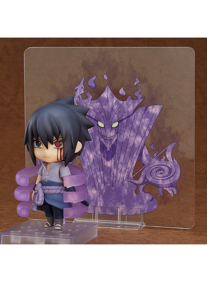 general Naruto: Shippuden Uchiha Sasuke Movable Replacement Face Doll Model Decoration Desktop Decoration Toy Gift for Family and friends - Image 3