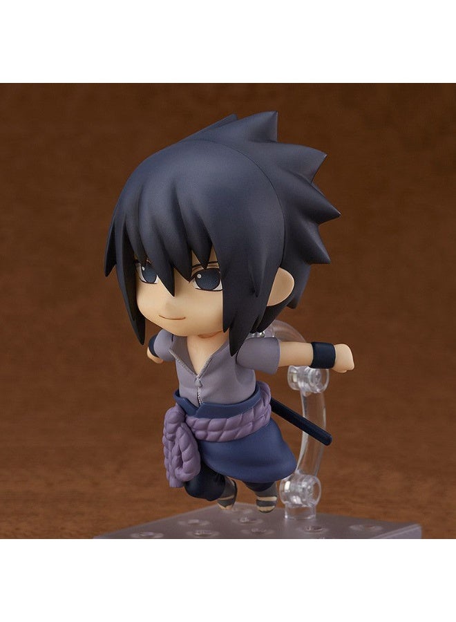 general Naruto: Shippuden Uchiha Sasuke Movable Replacement Face Doll Model Decoration Desktop Decoration Toy Gift for Family and friends - Image 2