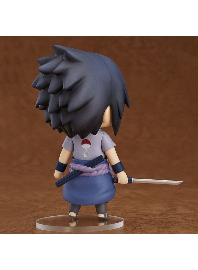 general Naruto: Shippuden Uchiha Sasuke Movable Replacement Face Doll Model Decoration Desktop Decoration Toy Gift for Family and friends - Image 4