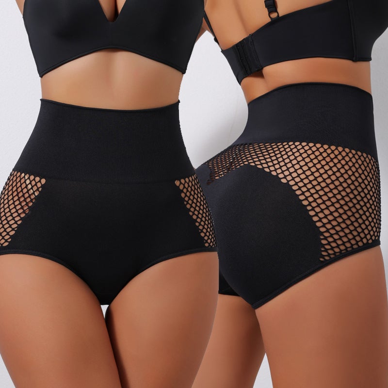 High Waist Waist Hip Pants Breathable Hole Belly Strong Shaping Hip Hip Postpartum Waist - Image 2