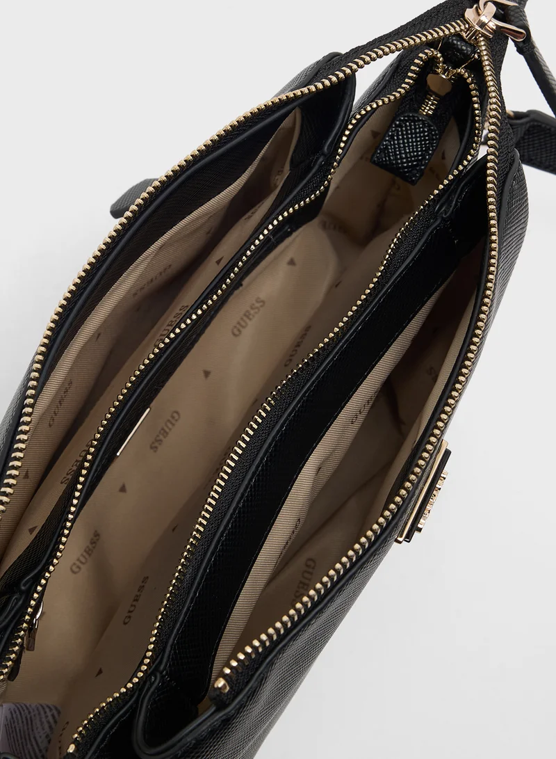 جس Noelle Tri Compartment Crossbody