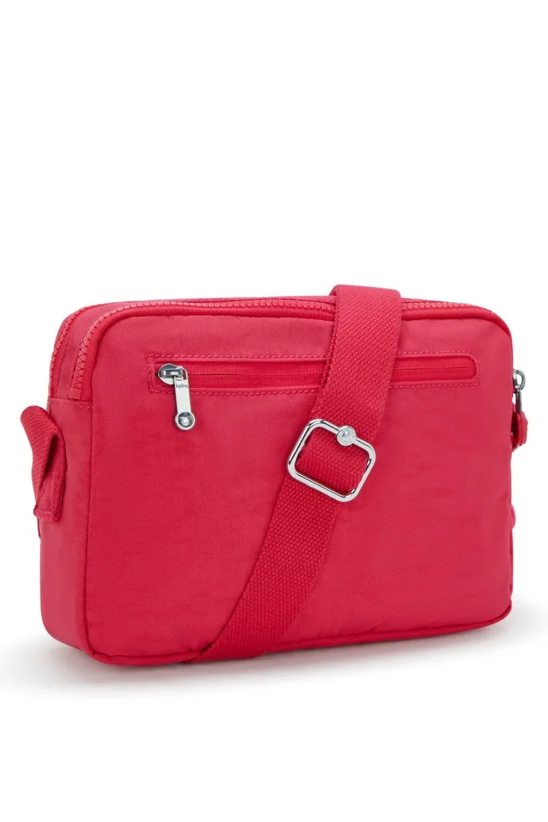 kipling Abanu M, Medium Crossbody Female Bag - Resort Pink