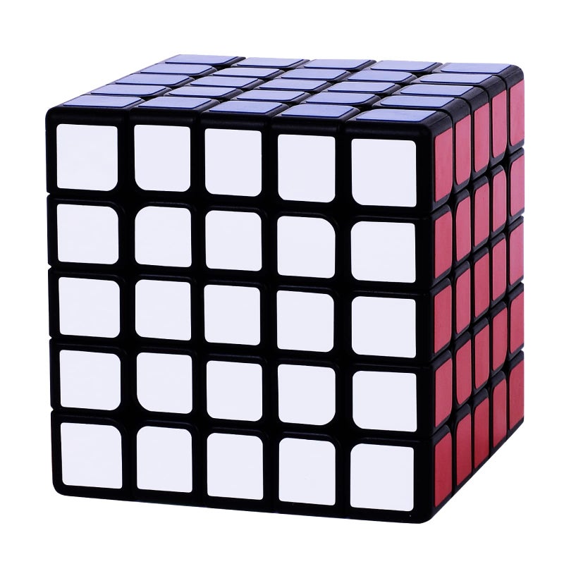 IRRDFO 5x5 Speed Cube 5x5 Cube Puzzle Black - Image 4