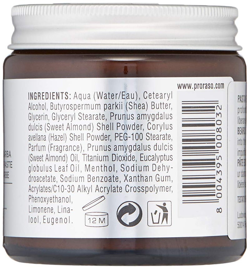Proraso Exfoliating Beard Paste and Facial Scrub, 3.5 oz - Image 3