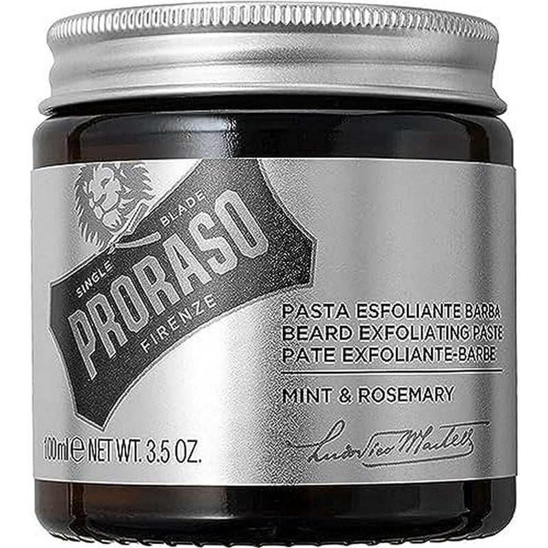 Proraso Exfoliating Beard Paste and Facial Scrub, 3.5 oz - Image 1