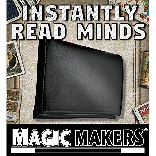 MAGIC MAKERS Mind Reading Invisible Peek Wallet Magic Trick - Image 4